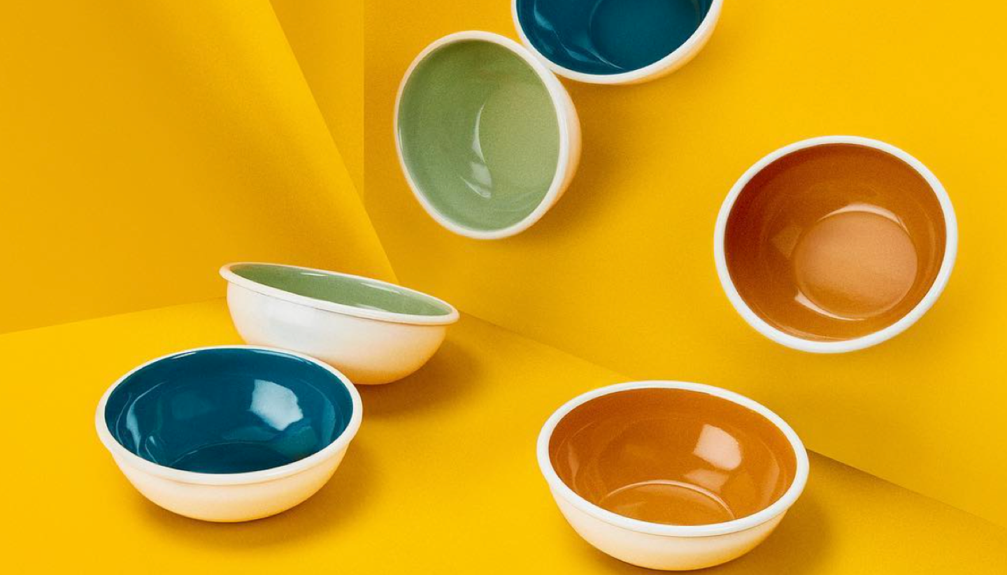 yellow bowl